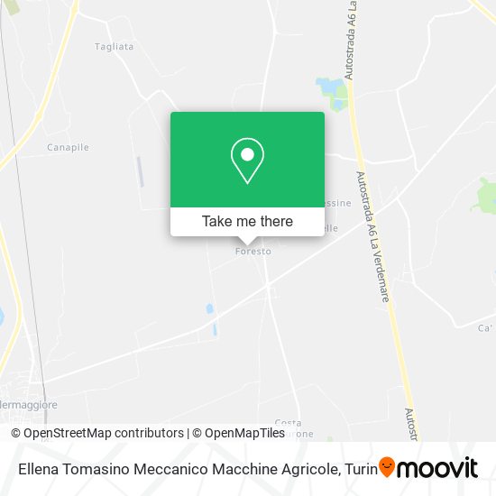 Ellena Tomasino Meccanico Macchine Agricole map