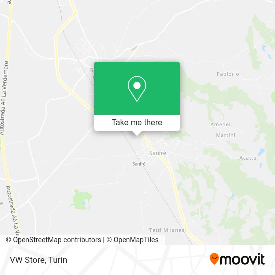 VW Store map