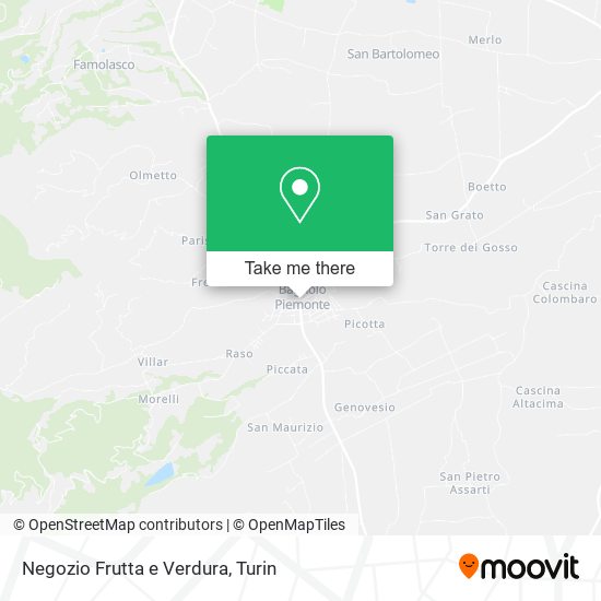 Negozio Frutta e Verdura map