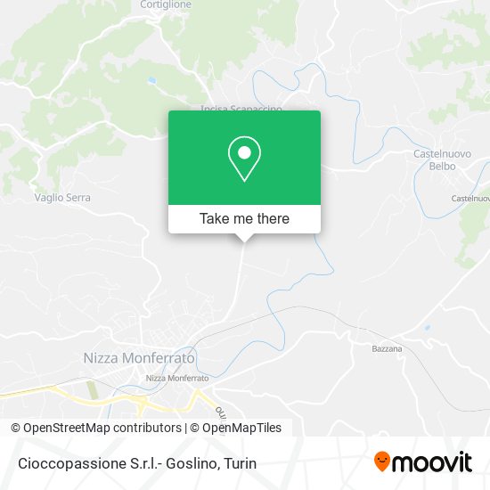 Cioccopassione S.r.l.- Goslino map