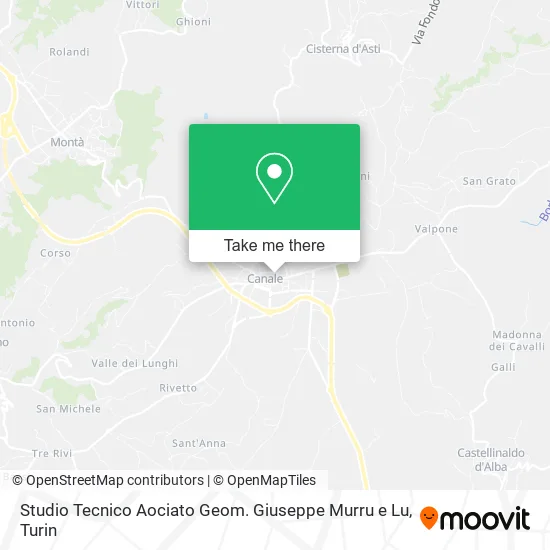 Studio Tecnico Aociato Geom. Giuseppe Murru e Lu map