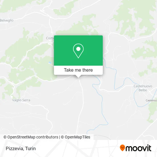 Pizzevia map
