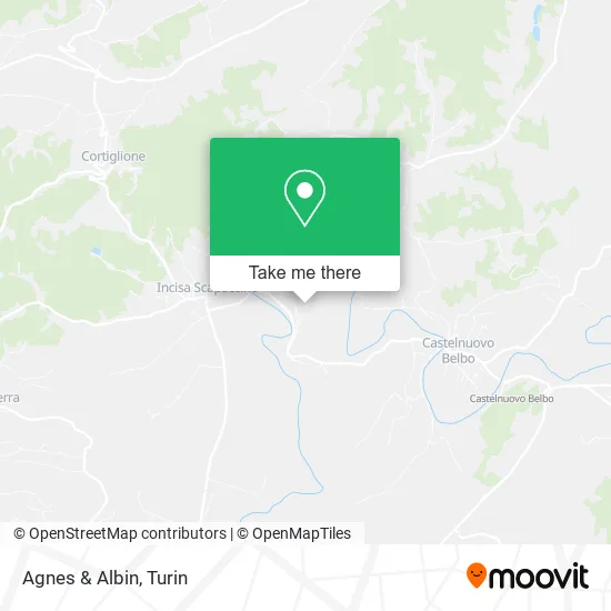 Agnes & Albin map