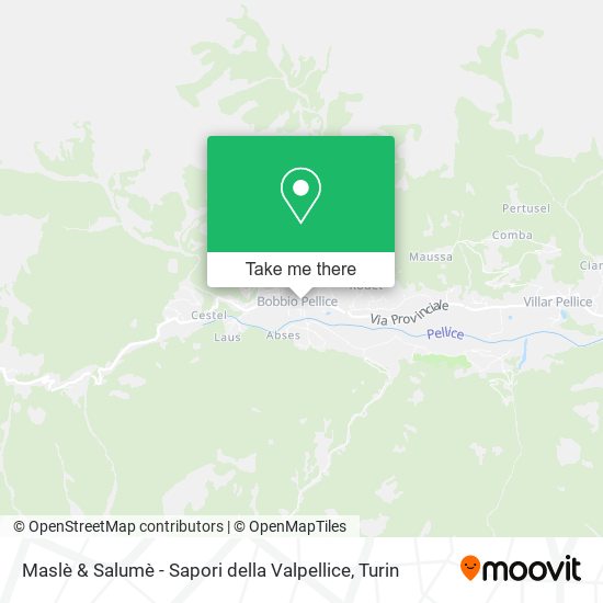Maslè & Salumè - Sapori della Valpellice map