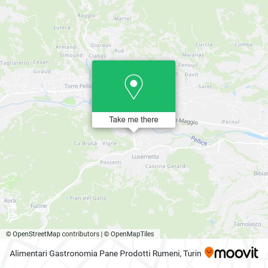 Alimentari Gastronomia Pane Prodotti Rumeni map