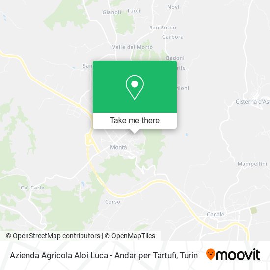 Azienda Agricola Aloi Luca - Andar per Tartufi map
