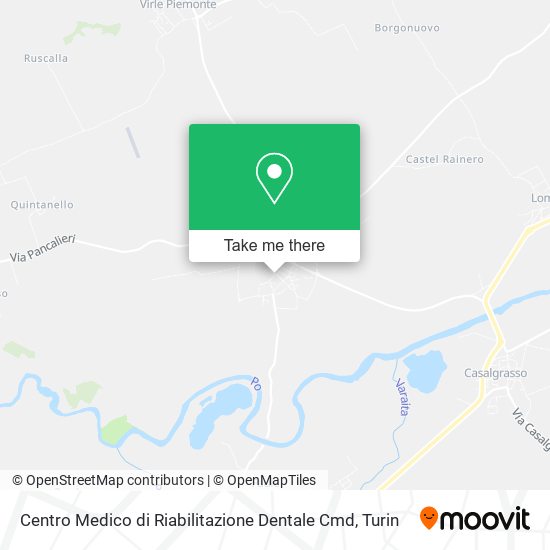 Centro Medico di Riabilitazione Dentale Cmd map