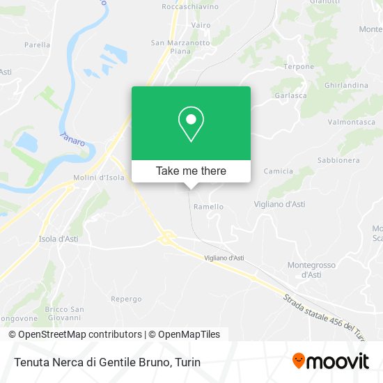 Tenuta Nerca di Gentile Bruno map