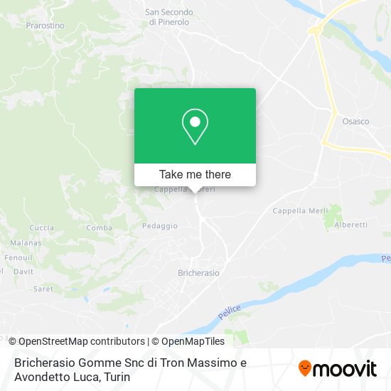 Bricherasio Gomme Snc di Tron Massimo e Avondetto Luca map