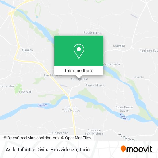 Asilo Infantile Divina Provvidenza map