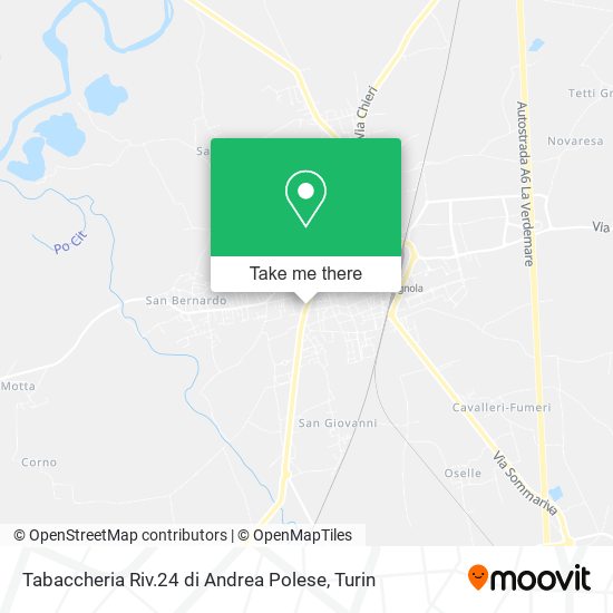 Tabaccheria Riv.24 di Andrea Polese map