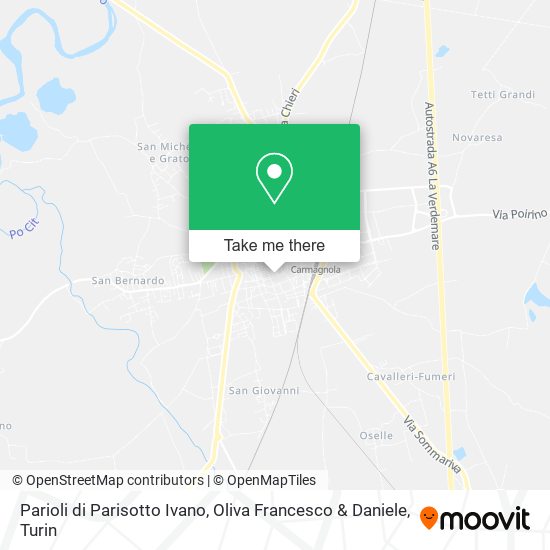 Parioli di Parisotto Ivano, Oliva Francesco & Daniele map