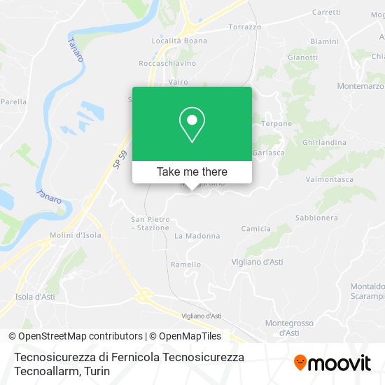 Tecnosicurezza di Fernicola Tecnosicurezza Tecnoallarm map