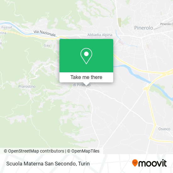 Scuola Materna San Secondo map