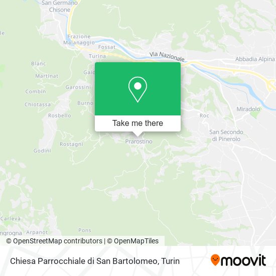 Chiesa Parrocchiale di San Bartolomeo map