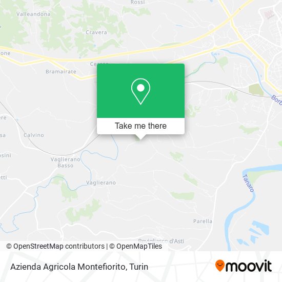 Azienda Agricola Montefiorito map