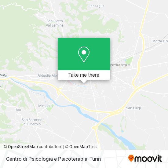 Centro di Psicologia e Psicoterapia map