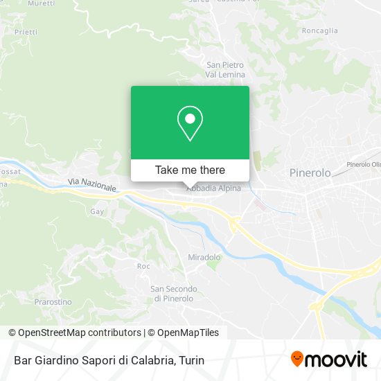 Bar Giardino Sapori di Calabria map
