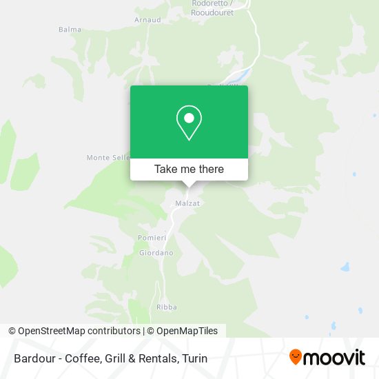 Bardour - Coffee, Grill & Rentals map