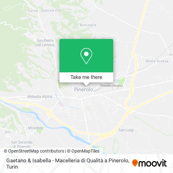 Gaetano & Isabella - Macelleria di Qualità a Pinerolo map