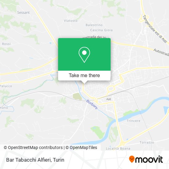 Bar Tabacchi Alfieri map