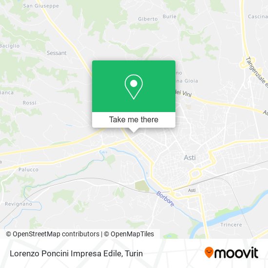 Lorenzo Poncini Impresa Edile map