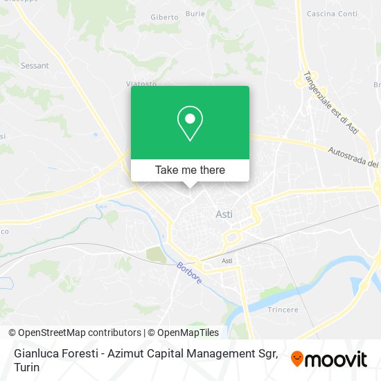 Gianluca Foresti - Azimut Capital Management Sgr map