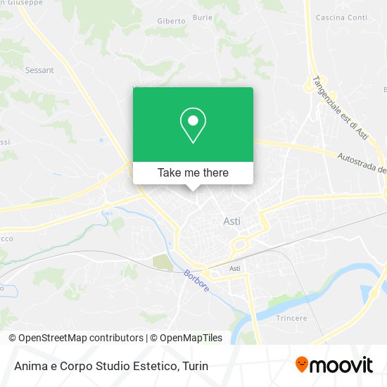 Anima e Corpo Studio Estetico map