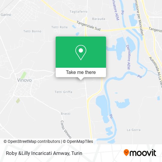 Roby &Lilly Incaricati Amway map