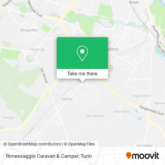 Rimessaggio Caravan & Camper map