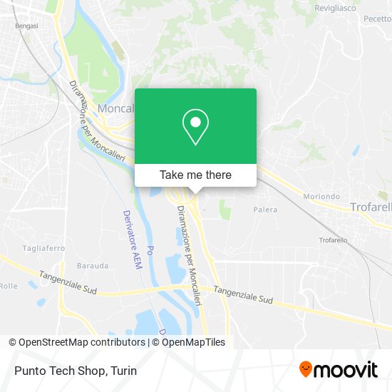 Punto Tech Shop map