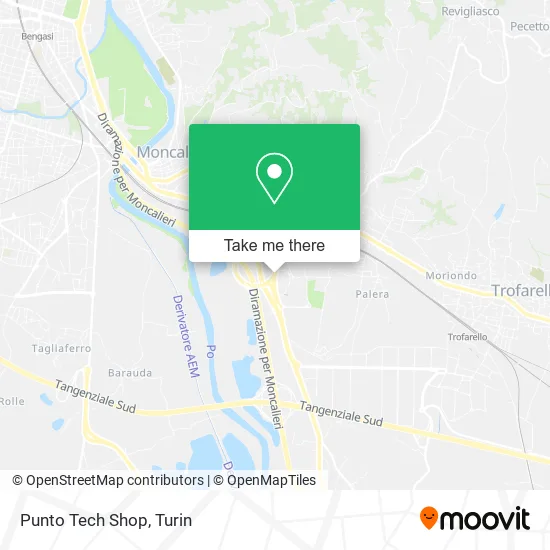 Punto Tech Shop map