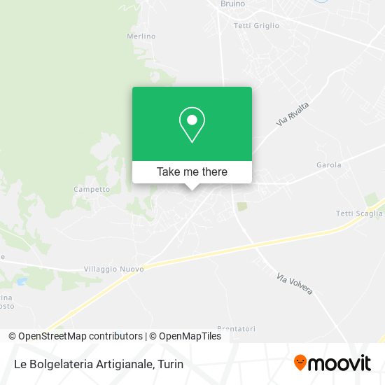 Le Bolgelateria Artigianale map