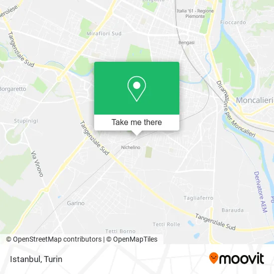 Istanbul map