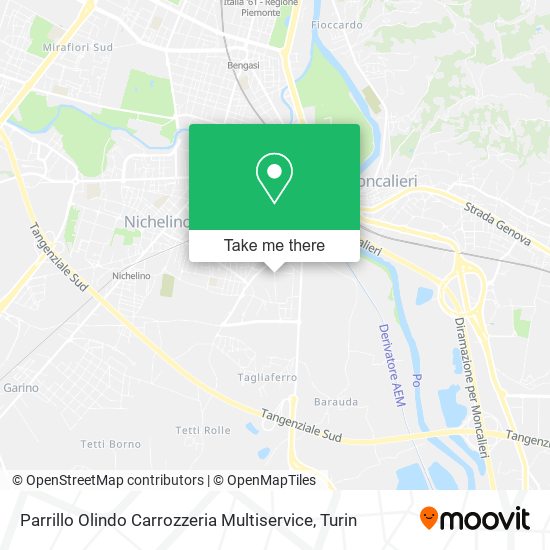 Parrillo Olindo Carrozzeria Multiservice map