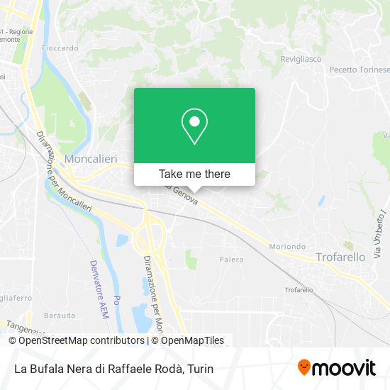 La Bufala Nera di Raffaele Rodà map