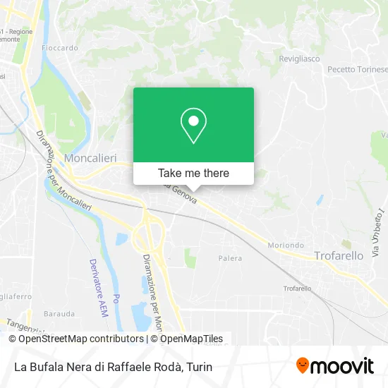 La Bufala Nera di Raffaele Rodà map