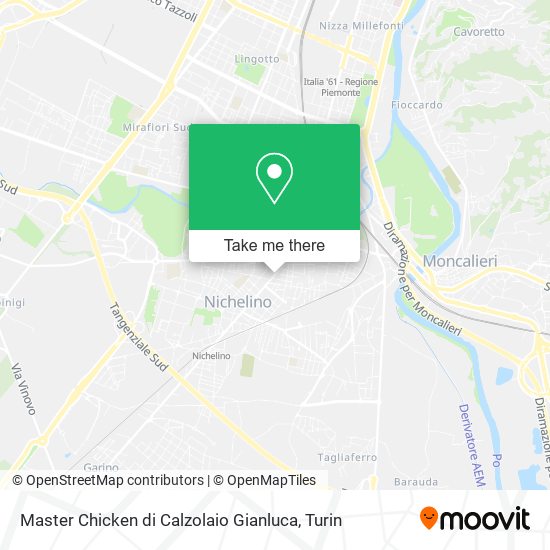 Master Chicken di Calzolaio Gianluca map