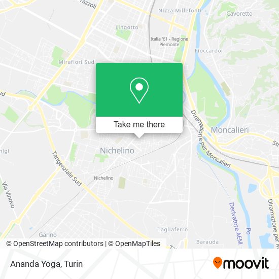 Ananda Yoga map