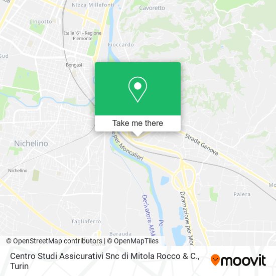 Centro Studi Assicurativi Snc di Mitola Rocco & C. map