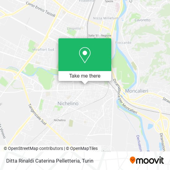 Ditta Rinaldi Caterina Pelletteria map
