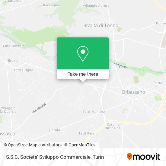 S.S.C. Societa' Sviluppo Commerciale map