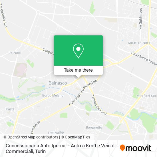 Concessionaria Auto Ipercar - Auto a Km0 e Veicoli Commerciali map