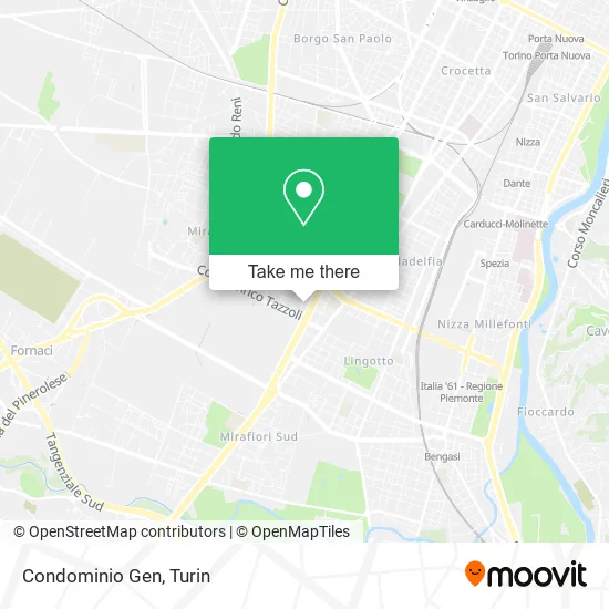 Condominio Gen map