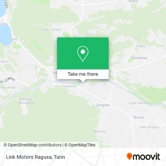 Link Motors Ragusa map