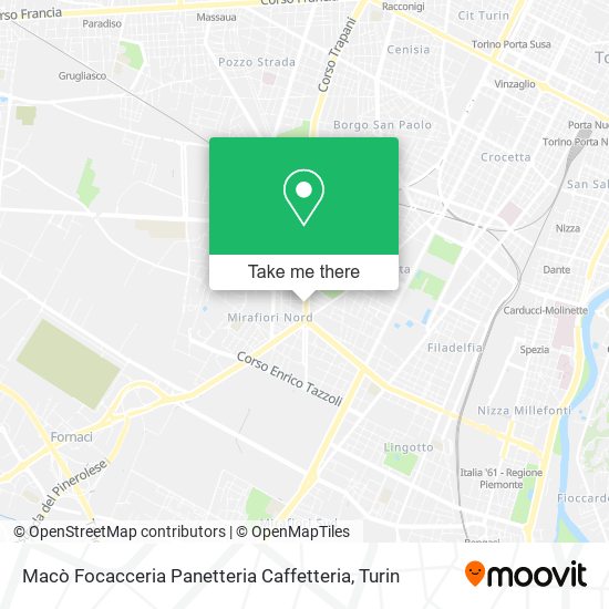 Macò Focacceria Panetteria Caffetteria map