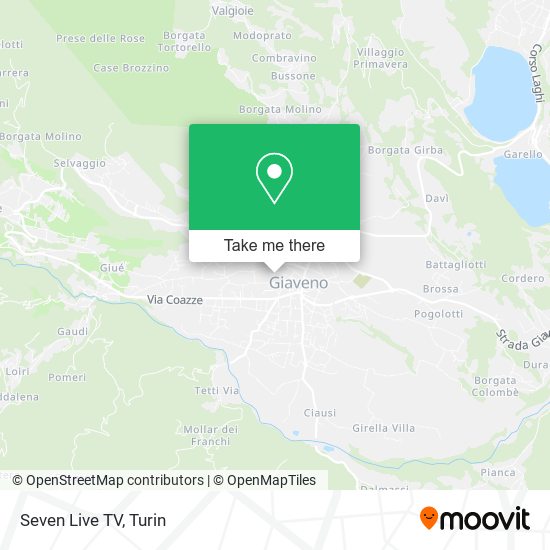 Seven Live TV map