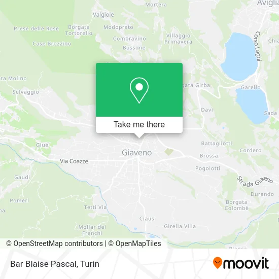 Bar Blaise Pascal map