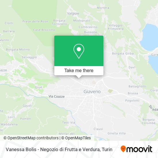 Vanessa Bolis - Negozio di Frutta e Verdura map