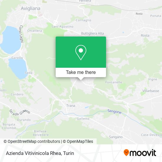 Azienda Vitivinicola Rhea map